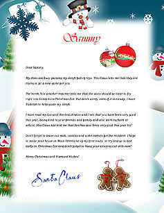 Free Letters from Santa - Free personalized Printable Santa Letters